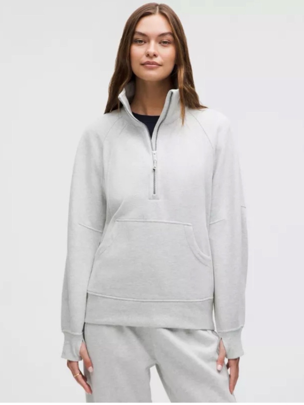 Lululemon Scuba Oversized Funnel-Neck Half Zip - Picture 2 of 12
